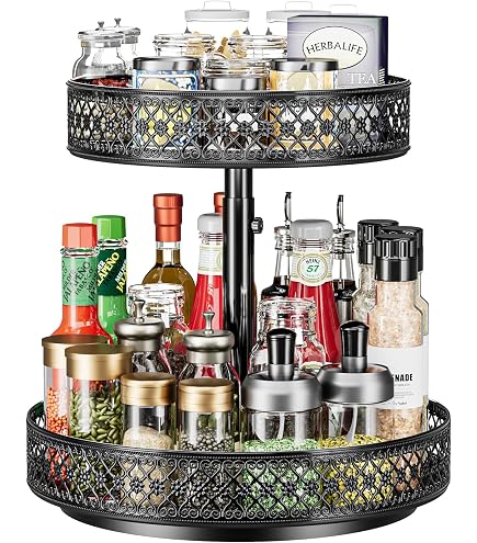 Amazon.co.jp: Lazy Susan ポール キドニーシェルフ2台用 : Home